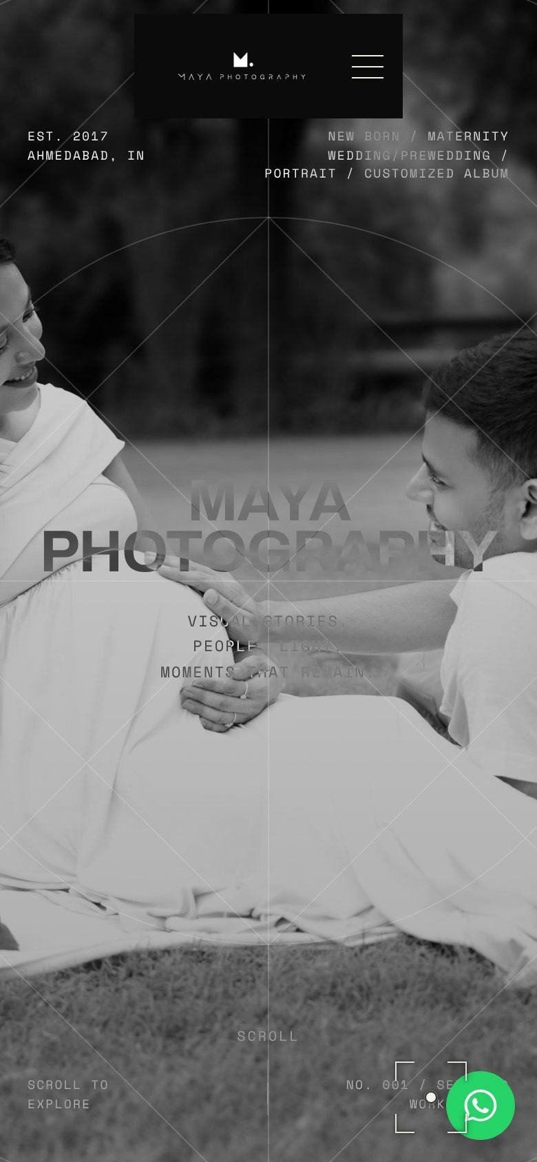 Maya Photography on a phone