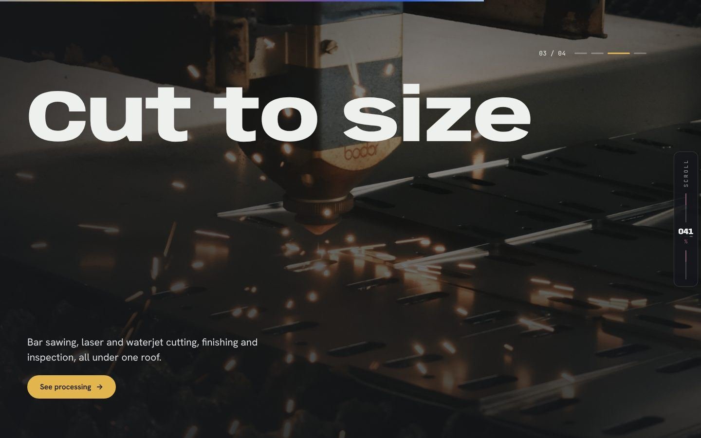 NeoNickel redesign Cut to size section
